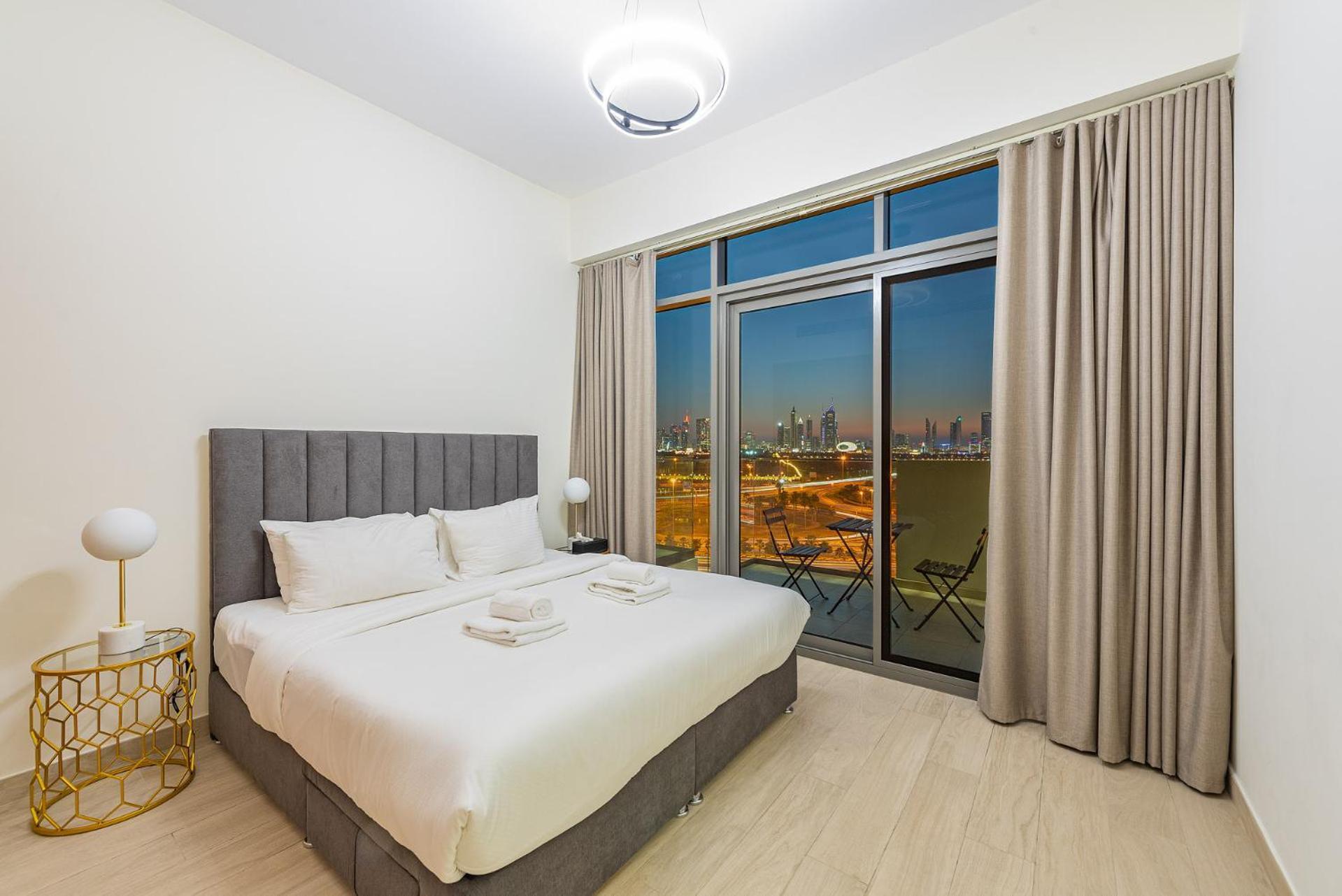 Апартаменты Cozy & Convenient 1Br Haven In Al Jaddaf Дубай Экстерьер фото