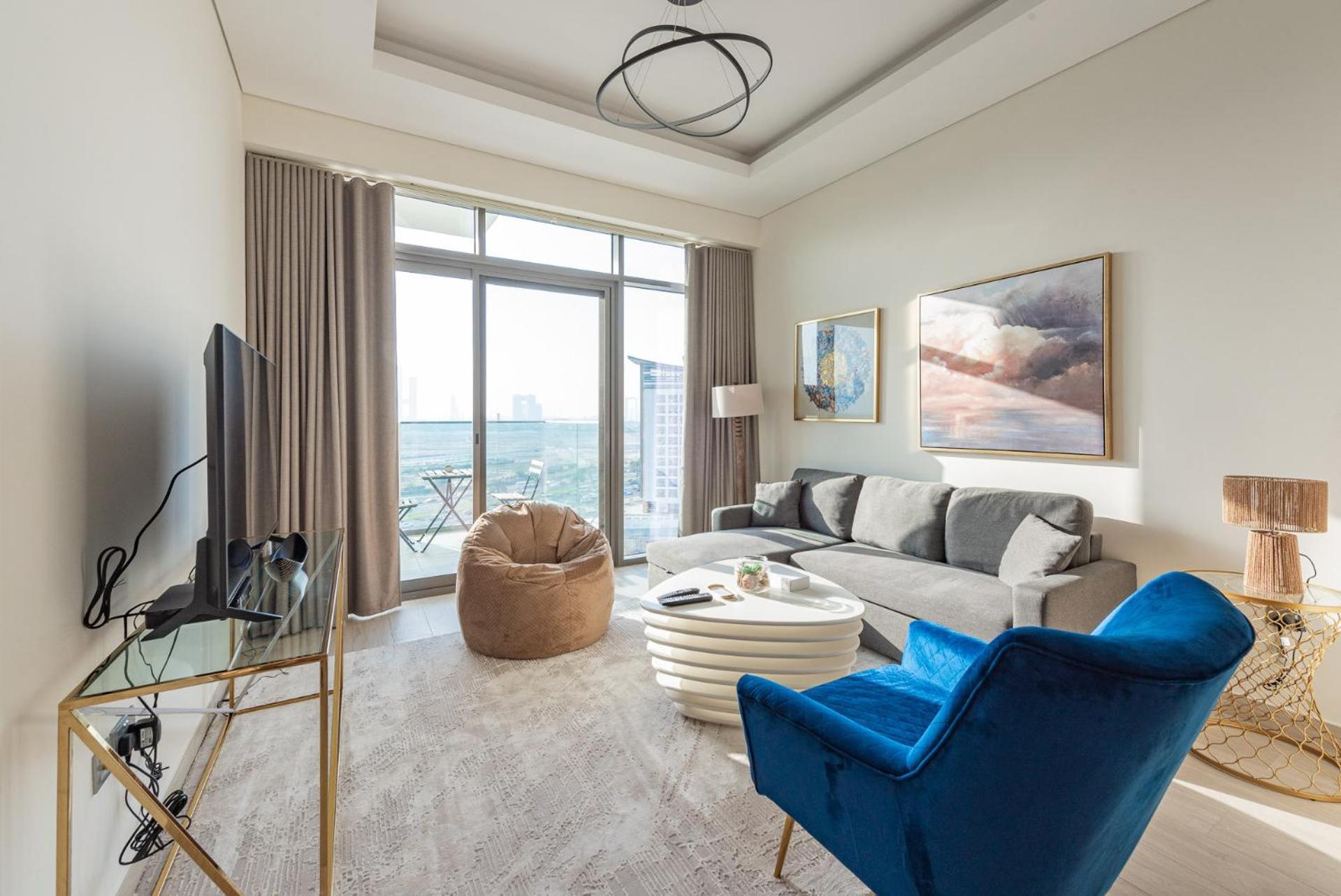 Апартаменты Cozy & Convenient 1Br Haven In Al Jaddaf Дубай Экстерьер фото