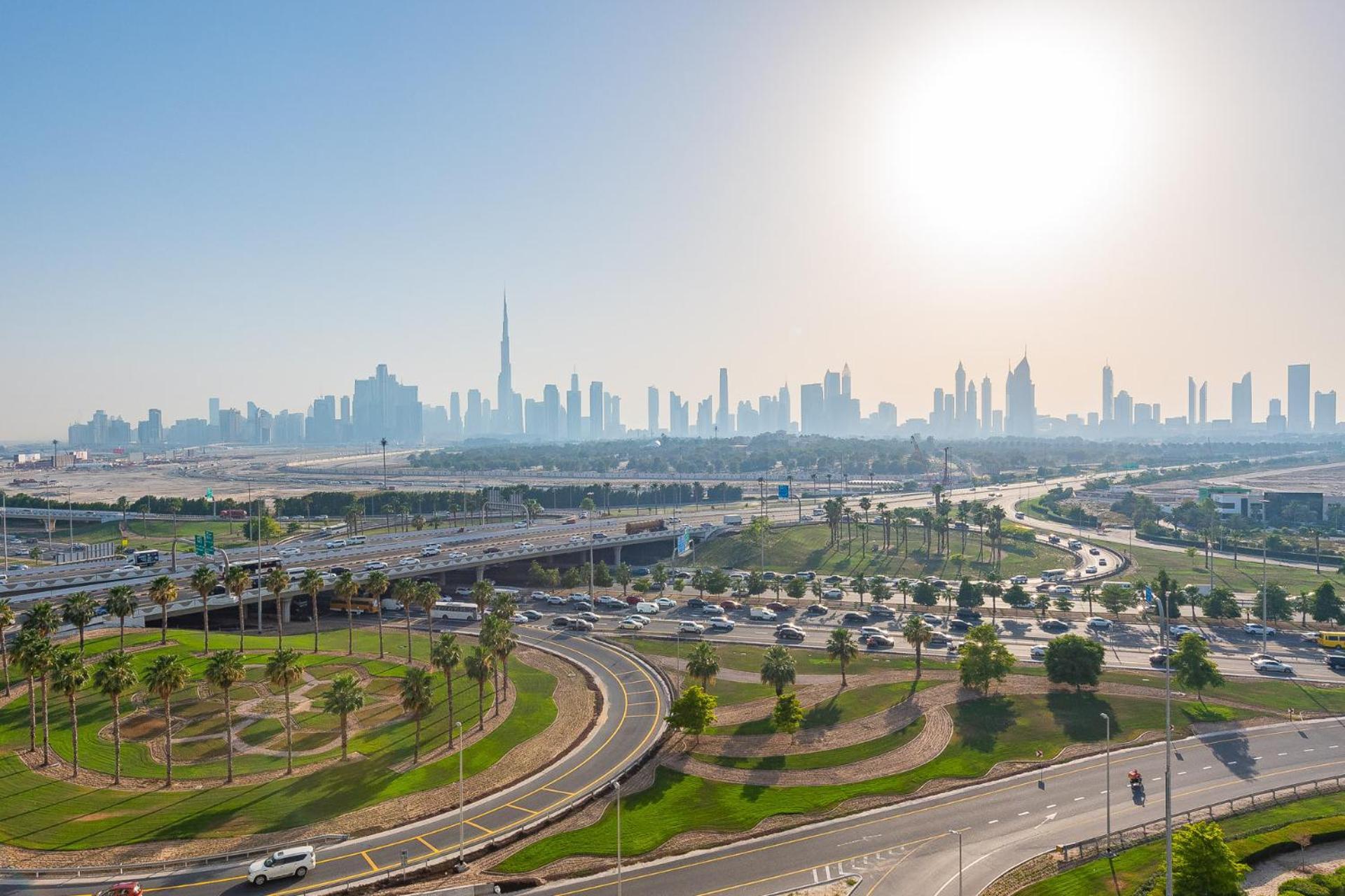 Апартаменты Cozy & Convenient 1Br Haven In Al Jaddaf Дубай Экстерьер фото